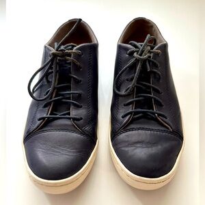 Cole Haan lush leather sneakers